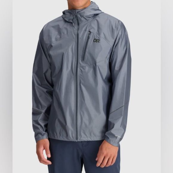 Outdoor Research Other - Outdoor Research Men’s Helium Rain Jacket Pewter 3XL NWT